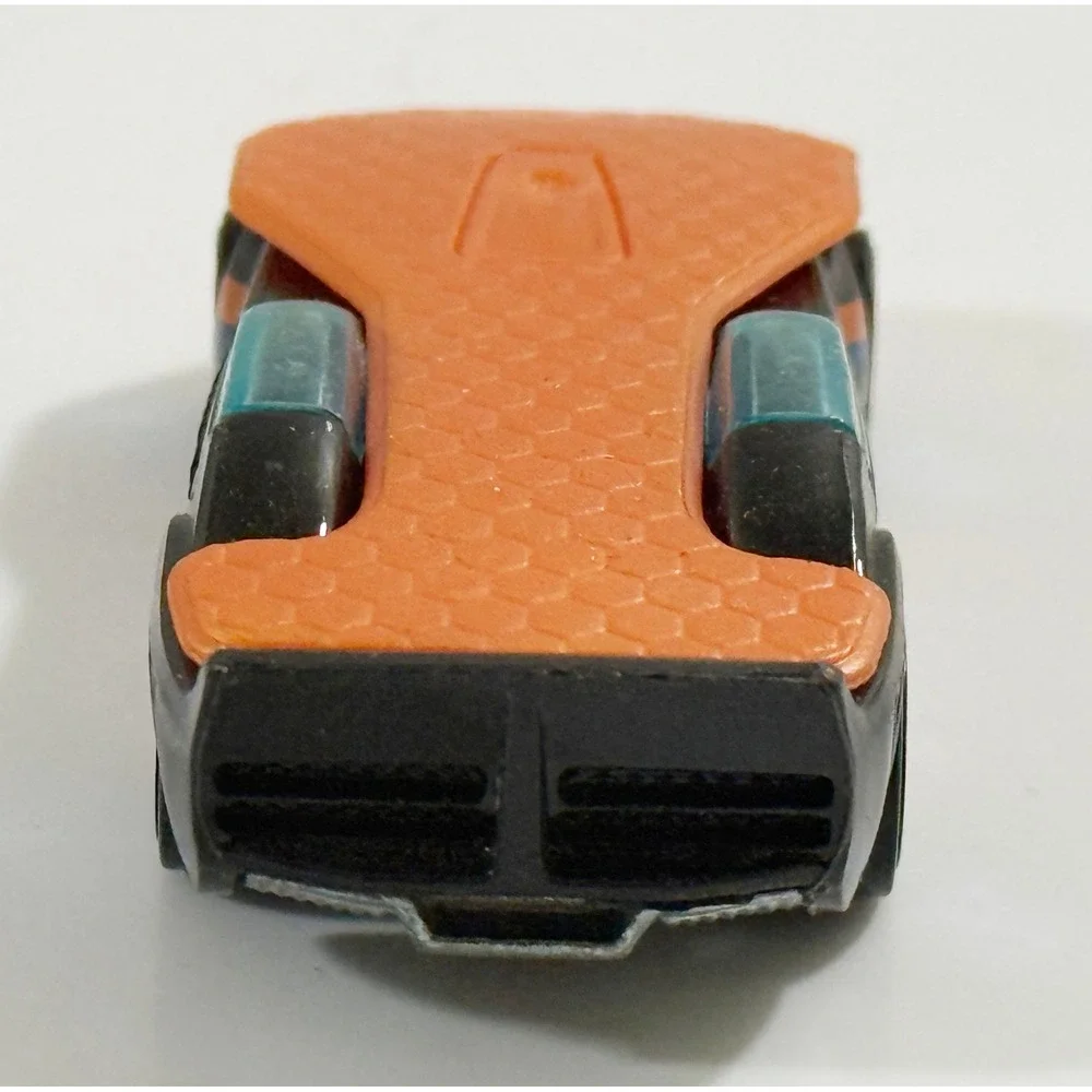 Hot Wheels Solar Reflex Toy Car Kids 1:64 Black Orange Blue Racing Number 3